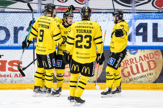 Västerås Joakim Hillding jubel