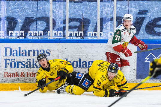 Västerås Jesper Johansson och Fredrik Johansson mot Moras