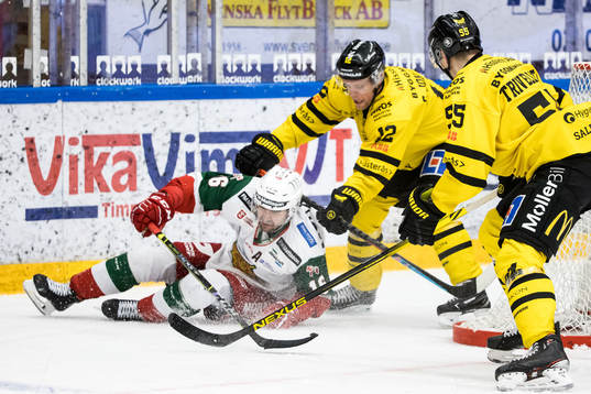 Moras Ludvig Larsson och Västerås Fredrik Johansson