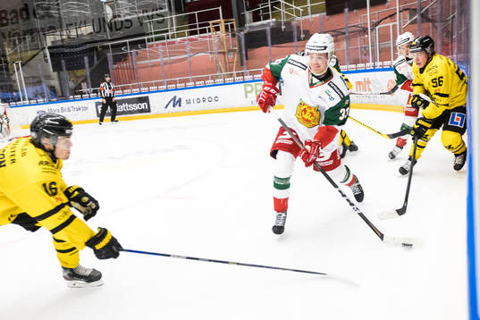 Moras Charles Eklund och Västerås Alexander Lunsjö