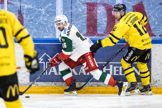 Moras Ludvig Larsson och Västerås Fredrik Johansson