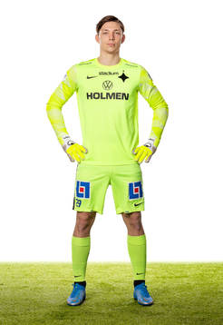IFK Norrköpings målvakt Julius Lindgren