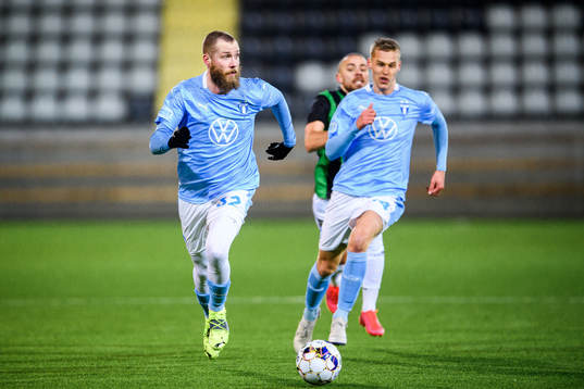 Malmö FFs Jo Inge Berget och Felix Beijmo