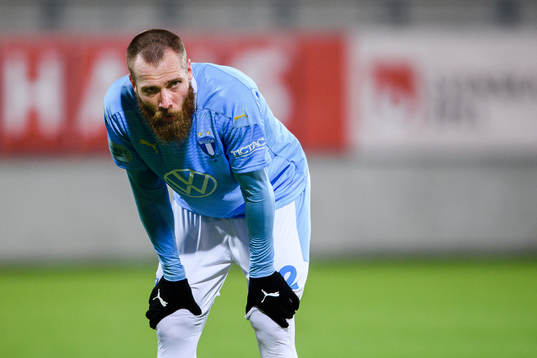 Malmö FFs Jo Inge Berget deppar