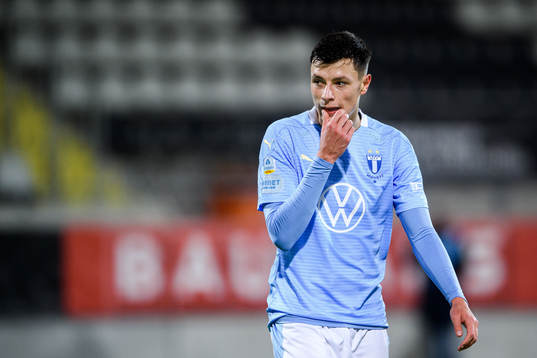 Malmö FFs Anel Ahmedhodzic deppar
