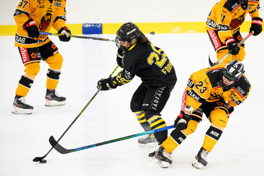 s Estelle Forsberg och Luleås Pernilla Forsgren