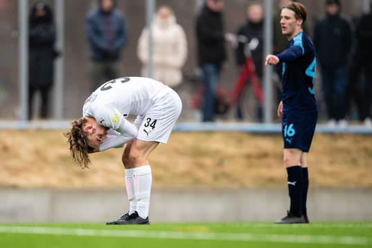 Helsingborgs Daniel Bergman har ont