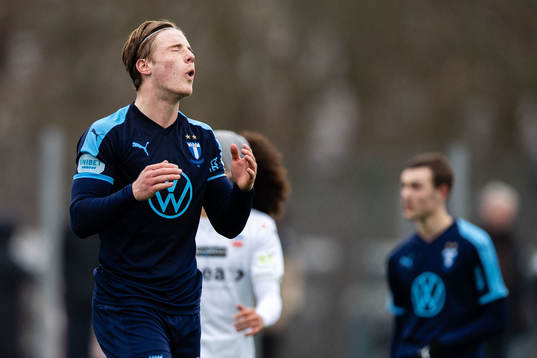 Malmö FFs Markus Björkqvist deppar