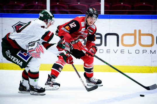 Frölundas Christoffer Ehn och Malmö Redhawks Linus