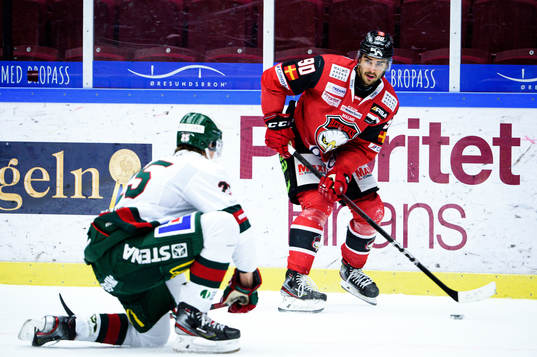 Frölundas Elmer Söderblom och Malmö Redhawks Joseph