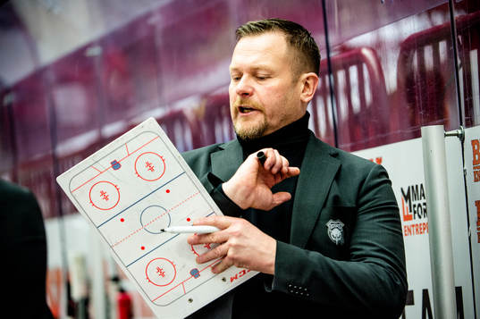 Malmö Redhawks tränare Joakim Fagervall