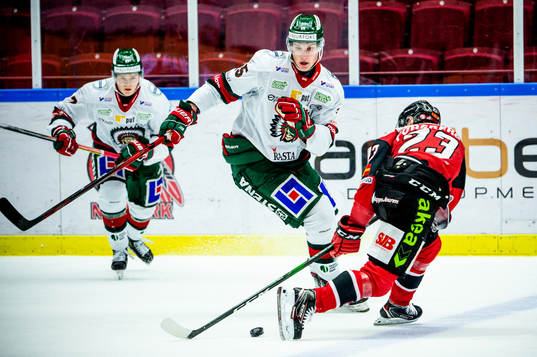 Frölundas Elmer Söderblom mot Malmö Redhawks Christoffer