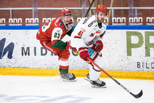 Moras Simon Johansson och Modos Kalle Jellvert