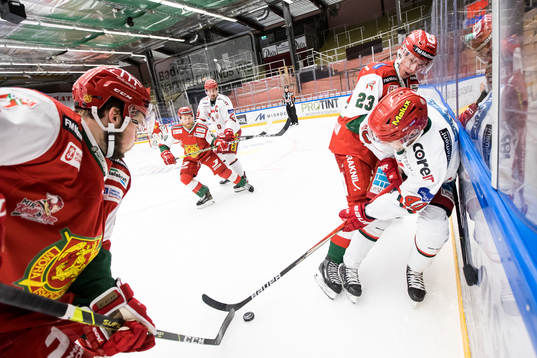 Moras Simon Johansson och Modos Kalle Jellvert