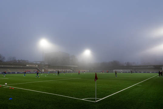 General view over Malmö IP prior to the UEFA women's