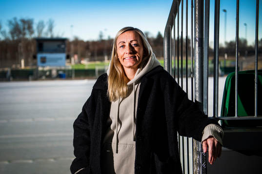 Kristianstads tränare Elísabet Gunnarsdóttir