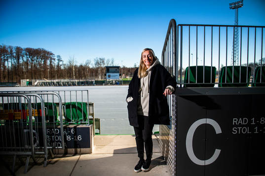 Kristianstads tränare Elísabet Gunnarsdóttir