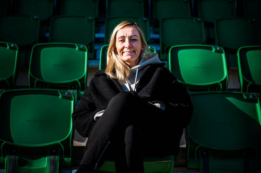 Kristianstads tränare Elísabet Gunnarsdóttir