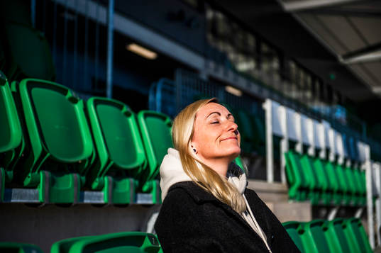 Kristianstads tränare Elísabet Gunnarsdóttir