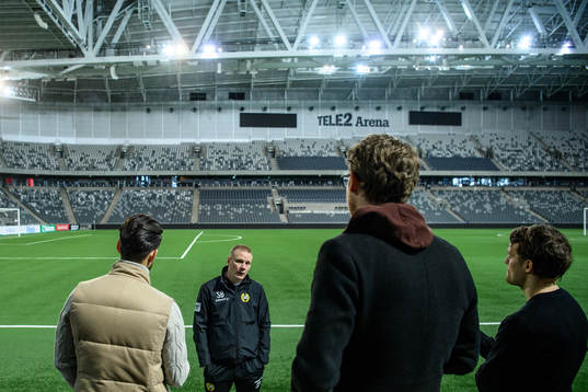 Hammarbys tränare Stefan Billborn