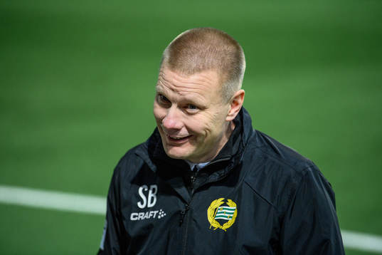 Hammarbys tränare Stefan Billborn