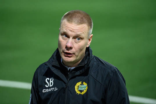 Hammarbys tränare Stefan Billborn