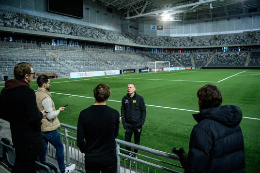 Hammarbys tränare Stefan Billborn