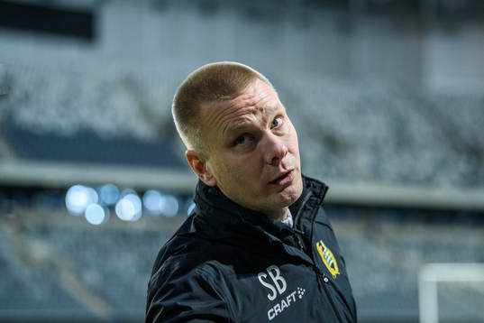 Hammarbys tränare Stefan Billborn