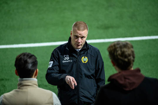 Hammarbys tränare Stefan Billborn