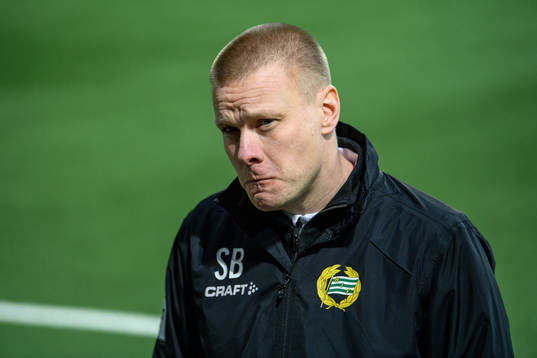 Hammarbys tränare Stefan Billborn