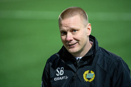Hammarbys tränare Stefan Billborn