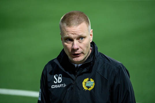 Hammarbys tränare Stefan Billborn