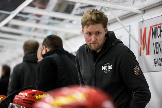 Modos materialförvaltare Robin Forssén