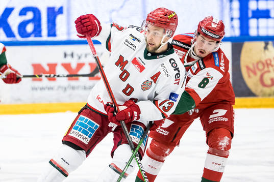 Modos Johan Harju och Moras Robin Johansson