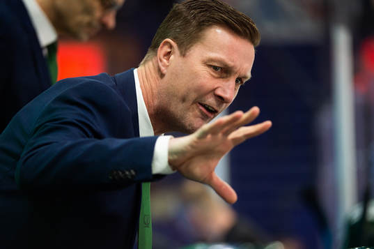 Färjestads Huvustränare Johan Pennerborn