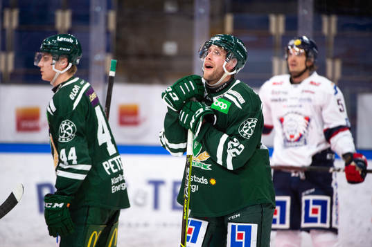 Färjestads Per Åslund deppar