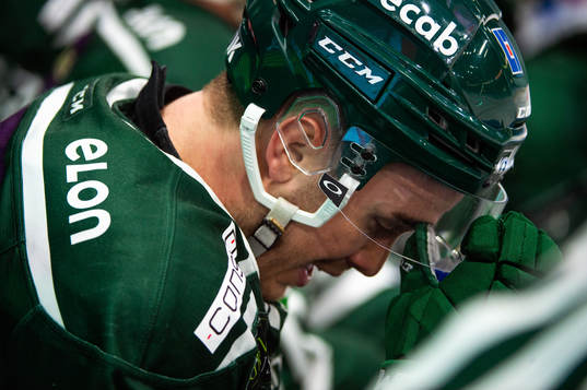 Färjestads Jacob Nilsson deppar