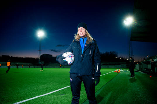 Ungdomstränaren Lina Pettersson