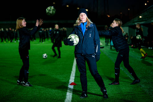 Ungdomstränaren Lina Pettersson