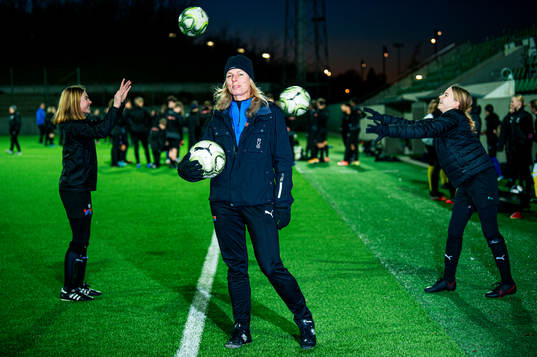 Ungdomstränaren Lina Pettersson