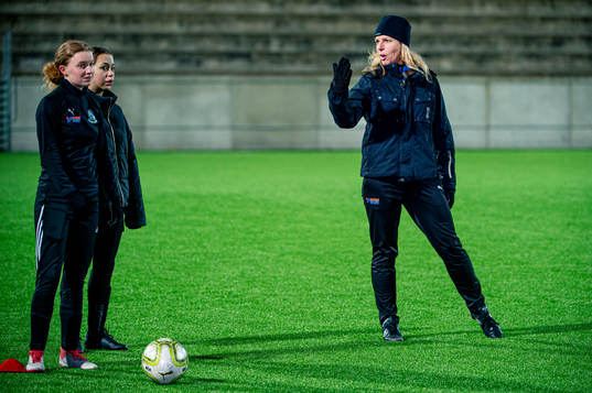 Ungdomstränaren Lina Pettersson