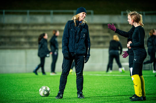 Ungdomstränaren Lina Pettersson