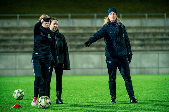 Ungdomstränaren Lina Pettersson