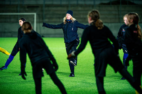 Ungdomstränaren Lina Pettersson