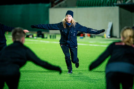 Ungdomstränaren Lina Pettersson