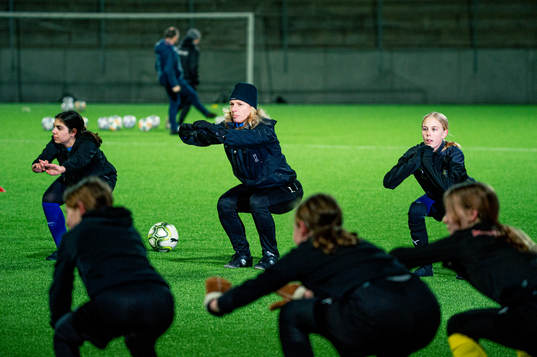 Ungdomstränaren Lina Pettersson
