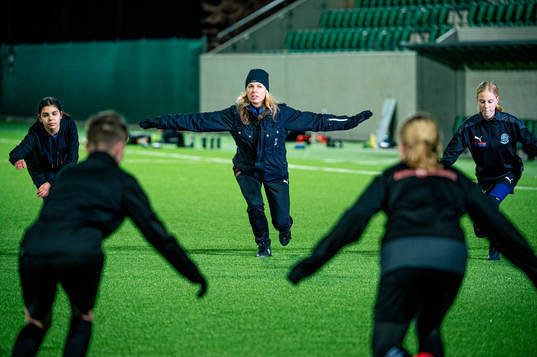 Ungdomstränaren Lina Pettersson