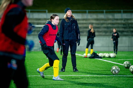 Ungdomstränaren Lina Pettersson