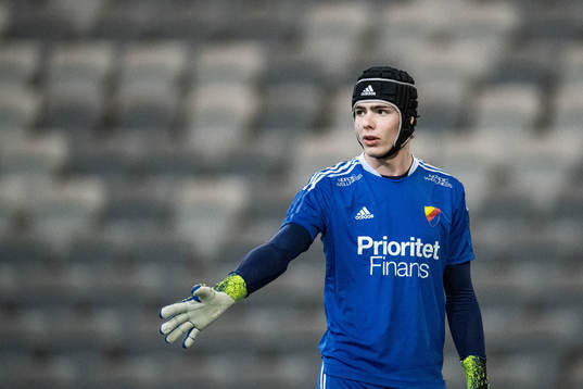 Målvakt Jacob Widell Zetterström