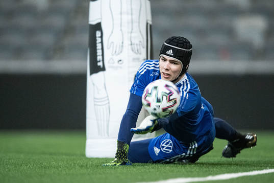 Målvakt Jacob Widell Zetterström